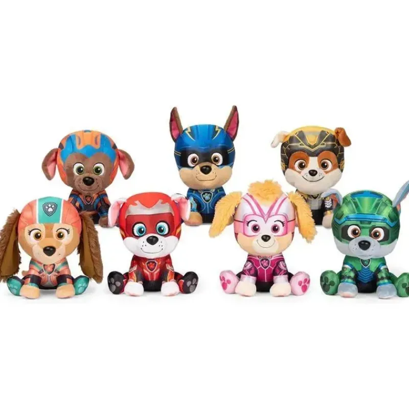Spin Master Paw Patrol|Plush & Stuffed Animals*- GUND PAW Patrol: The Mighty Movie Zuma Stuffed Animal, for Ages 1+, 6”
