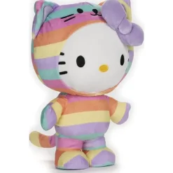 Spin Master Plush & Stuffed Animals*- Hello Kitty Rainbow Outfit Plush Stuffed Animal, 9.5