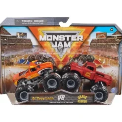 Spin Master Cars|Cars, Trucks & Trains*- Monster Jam, Official El Toro Loco Vs. Grave Digger Die-Cast Monster Trucks, Ages 3+