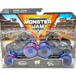 Spin Master Cars|Cars, Trucks & Trains*- Monster Jam Son Uva Digger Vs. Mohawk Warrior Die-Cast Monster Trucks