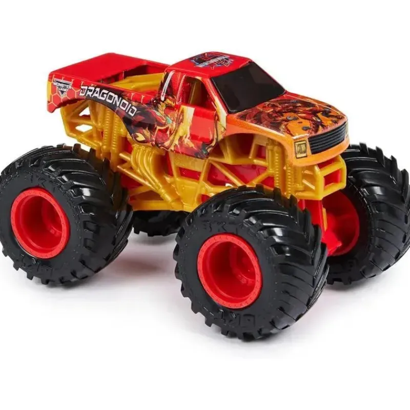 Spin Master Cars|Cars, Trucks & Trains*- Monster Jam, Official Bakugan Dragonoid Vs. Bakugan Dragonoid Die-Cast Monster Trucks, Ages 3+