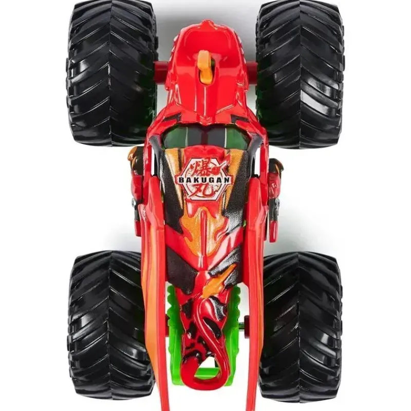 Spin Master Cars|Cars, Trucks & Trains*- Monster Jam, Official Bakugan Dragonoid Vs. Bakugan Dragonoid Die-Cast Monster Trucks, Ages 3+