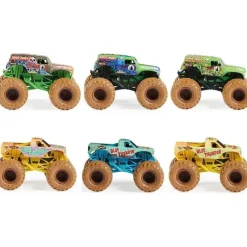 Spin Master Cars|Cars, Trucks & Trains*- Monster Jam, Mystery Mudders, Official Die-Cast Monster Truck, Wash to Reveal, 1:64 Scale, Styles Will Vary