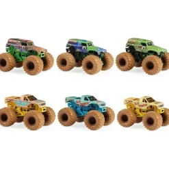 Spin Master Cars|Cars, Trucks & Trains*- Monster Jam, Mystery Mudders, Official Die-Cast Monster Truck, Wash to Reveal, 1:64 Scale, Styles Will Vary