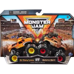 Spin Master Cars|Cars, Trucks & Trains*- Monster Jam, Official El Toro Loco Vs. Monster Mutt Die-Cast Monster Trucks, Ages 3+