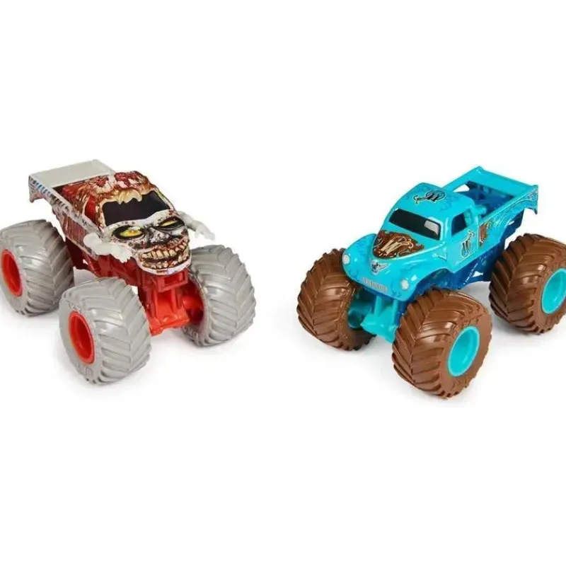 Spin Master Cars|Cars, Trucks & Trains*- Monster Jam Official, Diecast Truck 2-Pack Series 26 'W' Whiplash vs Zombie