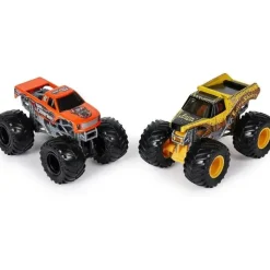 Spin Master Cars|Cars, Trucks & Trains*- Monster Jam, Official Earth Shaker Vs. Bad Company Die-Cast Monster Trucks, Ages 3+