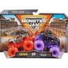 Spin Master Cars|Cars, Trucks & Trains*- Monster Jam 2023 Diecast Truck 2-Pack Series 26, Max-D vs Son-uva Digger, Ages 3+