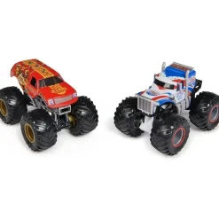 Spin Master Cars|Cars, Trucks & Trains*- Monster Jam, Official Lucas Stabilizer Vs. Jester Die-Cast Monster Trucks, Ages 3+