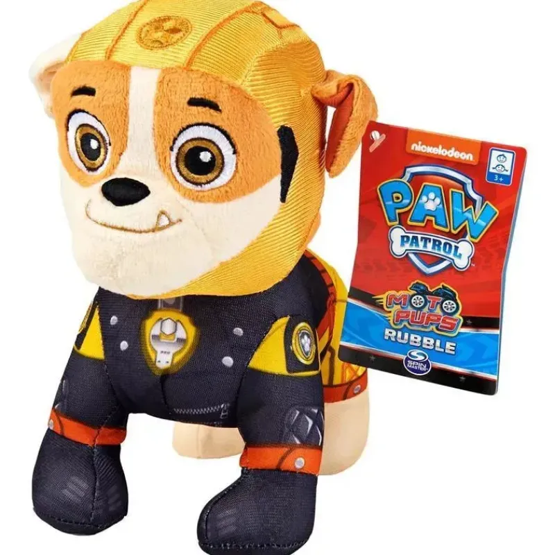 Spin Master Paw Patrol|Plush & Stuffed Animals*- Paw Patrol 8-Inch Plush Moto Pups Rubble