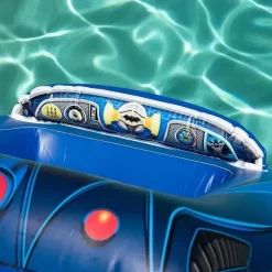 Spin Master Super Heroes|Water Toys*- Swimways DC Batman Batmobile Inflatable Water Boat Vehicle, for Kids Aged 3 & Up