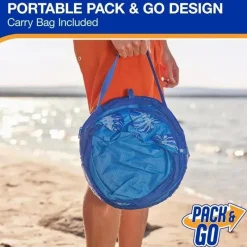 Spin Master Water Toys*- Swimways Elite Pop-Up Pool with Canopy & Carrying Case, for Ages 9-24 Months, 32, Blue