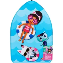 Spin Master Water Toys*- SwimWays Gabby's Dollhouse Kickboard, Suitable for Children from 5 Years