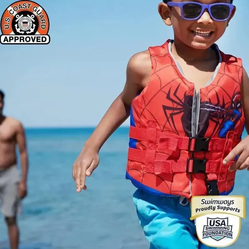 Spin Master Life Vests & Floats*- SwimWays Marvel Swim Trainer Life Jacket, for Kids 33-55 lbs, Spidey