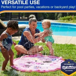 Spin Master Mickey & Minnie|Water Toys*- SwimWays Minnie Mouse Splash Mat, for Kids Aged 1 & Up