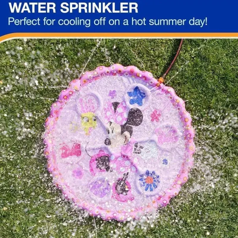 Spin Master Mickey & Minnie|Water Toys*- SwimWays Minnie Mouse Splash Mat, for Kids Aged 1 & Up