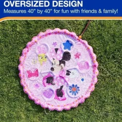 Spin Master Mickey & Minnie|Water Toys*- SwimWays Minnie Mouse Splash Mat, for Kids Aged 1 & Up