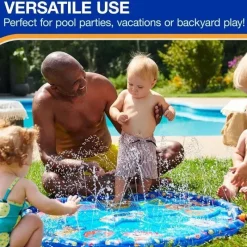 Spin Master Paw Patrol|Water Toys*- SwimWays Paw Patrol Splash Mat, Kids Splash Pad & Outdoor Toys for Kids Aged 1+