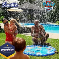 Spin Master Paw Patrol|Water Toys*- SwimWays Paw Patrol Splash Mat, Kids Splash Pad & Outdoor Toys for Kids Aged 1+