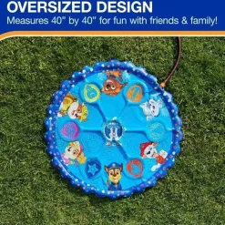 Spin Master Paw Patrol|Water Toys*- SwimWays Paw Patrol Splash Mat, Kids Splash Pad & Outdoor Toys for Kids Aged 1+