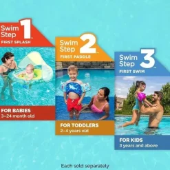 Spin Master Life Vests & Floats*- Swimways Sun Canopy Baby Boat, Toys for Kids Aged 9-24 Months, Mermaid