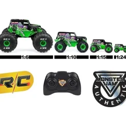 Spin Master Cars|Cars, Trucks & Trains*Monster Jam, Color-Changing Die-Cast Monster Trucks 2-Pack, 1:64 Scale Bulldozer vs. Team Meents (Styles May Vary)