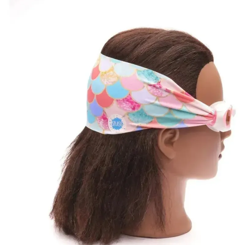 Splash Place Goggles & Swimming Masks*Swim Goggles - Fun, Fashionable, Comfortable, Adult & Kids, Magenta Mermaid