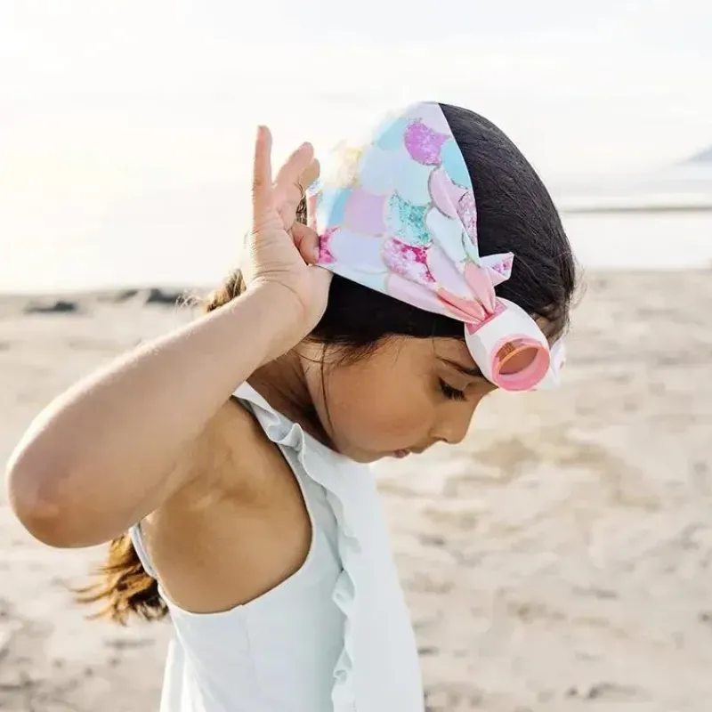 Splash Place Goggles & Swimming Masks*Swim Goggles - Fun, Fashionable, Comfortable, Adult & Kids, Magenta Mermaid