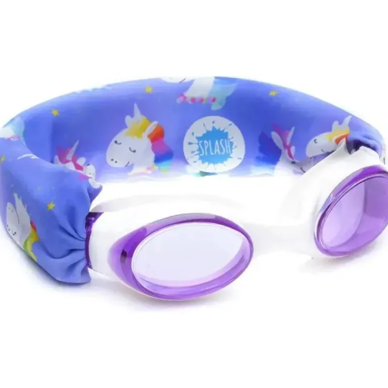 Splash Place Goggles & Swimming Masks*Swim Goggles - Fun, Fashionable, Comfortable, Adult & Kids, Rainbow Unicorn