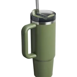 Stanley Water Bottle|Dishes, Utensils & Food Containers*- Dried Pine Quencher H2.0 Tumbler with Handle and Straw 30 Oz