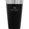 Stanley Water Bottle|Dishes, Utensils & Food Containers*- 16Oz Adventure Inulsated Stacking Beer Pint Glass, Matte Black