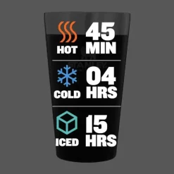 Stanley Water Bottle|Dishes, Utensils & Food Containers*- 16Oz Adventure Inulsated Stacking Beer Pint Glass, Matte Black