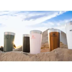 Stanley Water Bottle|Dishes, Utensils & Food Containers*- 16Oz Adventure Inulsated Stacking Beer Pint Glass, Polar