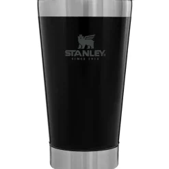 Stanley Water Bottle|Dishes, Utensils & Food Containers*- 16Oz Classic Stay Chill Vacuum Insulated Pint Tumbler, Matte Black