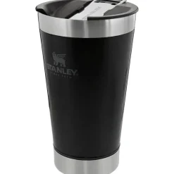 Stanley Water Bottle|Dishes, Utensils & Food Containers*- 16Oz Classic Stay Chill Vacuum Insulated Pint Tumbler, Matte Black