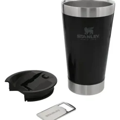 Stanley Water Bottle|Dishes, Utensils & Food Containers*- 16Oz Classic Stay Chill Vacuum Insulated Pint Tumbler, Matte Black