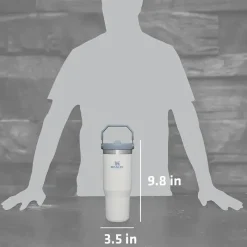 Stanley Water Bottle|Dishes, Utensils & Food Containers*- 30Oz IceFlow Stainless Steel Tumbler with Straw, Fog