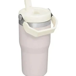 Stanley Water Bottle|Dishes, Utensils & Food Containers*- 20Oz IceFlow Stainless Steel Tumbler with Straw, Rose Quartz