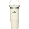 Stanley Water Bottle|Dishes, Utensils & Food Containers*- 30Oz IceFlow Stainless Steel Tumbler with Straw, Cream