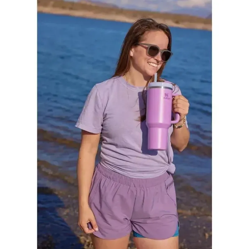 Stanley Gift For Mom|Water Bottle*- 40Oz Quencher H2.0 FlowState Stainless Steel Vacuum Insulated Tumbler, Lilac