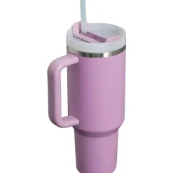 Stanley Gift For Mom|Water Bottle*- 40Oz Quencher H2.0 FlowState Stainless Steel Vacuum Insulated Tumbler, Lilac