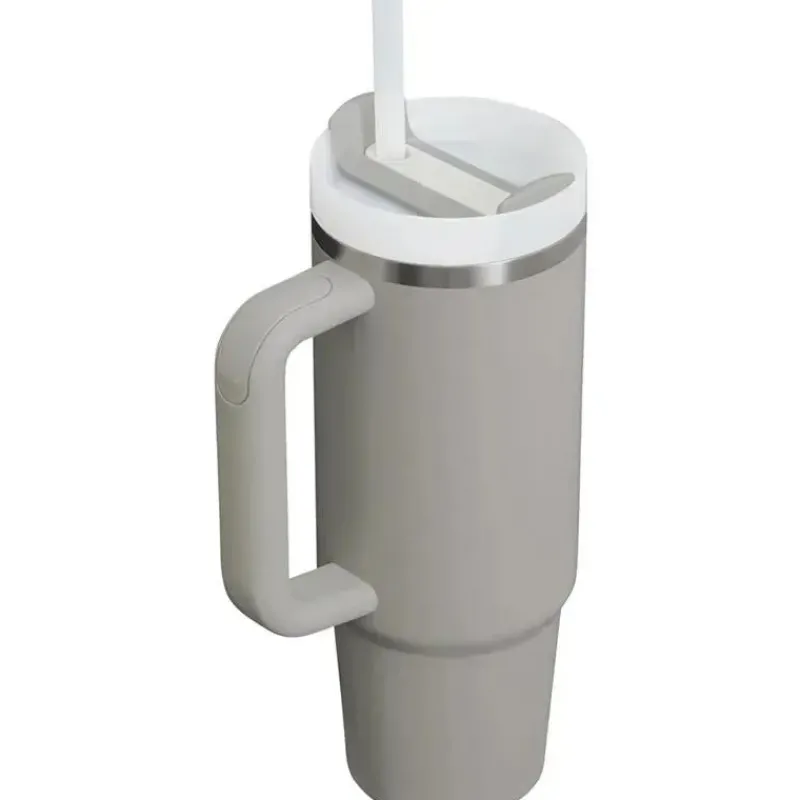 Stanley Gift For Dad|Gift For Mom*- 30Oz Quencher H2.0 FlowState Stainless Steel Vacuum Insulated Tumbler, Ash
