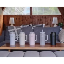 Stanley Water Bottle|Dishes, Utensils & Food Containers*- 64Oz Quencher H2.0 FlowState Stainless Steel Vacuum Insulated Tumbler, Ash