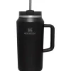 Stanley Water Bottle|Dishes, Utensils & Food Containers*- 64Oz Quencher H2.0 FlowState Stainless Steel Vacuum Insulated Tumbler, Black
