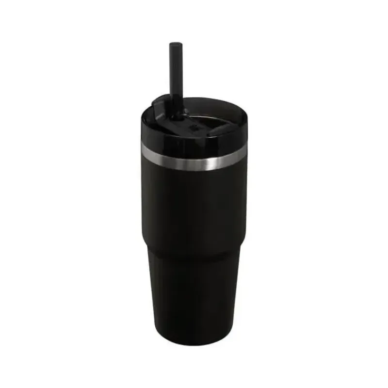 Stanley Gift For Dad|Gift For Mom*- 14Oz Quencher H2.0 FlowState Stainless Steel Vacuum Insulated Tumbler, Black