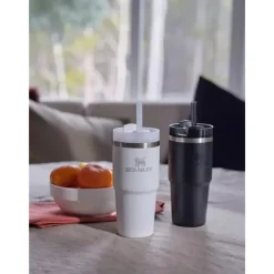 Stanley Gift For Dad|Gift For Mom*- 14Oz Quencher H2.0 FlowState Stainless Steel Vacuum Insulated Tumbler, Black