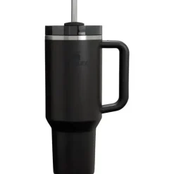 Stanley Gift For Mom|Water Bottle*- 40Oz Quencher H2.0 FlowState Stainless Steel Vacuum Insulated Tumbler, Black