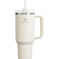 Stanley Insulated Cups|Dishes, Utensils & Food Containers*- Quencher H2.0 FlowState Stainless Steel Vacuum Insulated Tumbler, 40 oz, Cream