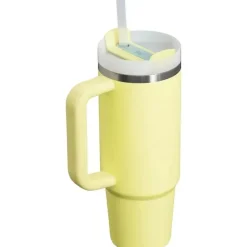 Stanley Insulated Cups|Dishes, Utensils & Food Containers*- Quencher H2.0 FlowState Stainless Steel Vacuum Insulated Tumbler, 30 oz, Pomelo