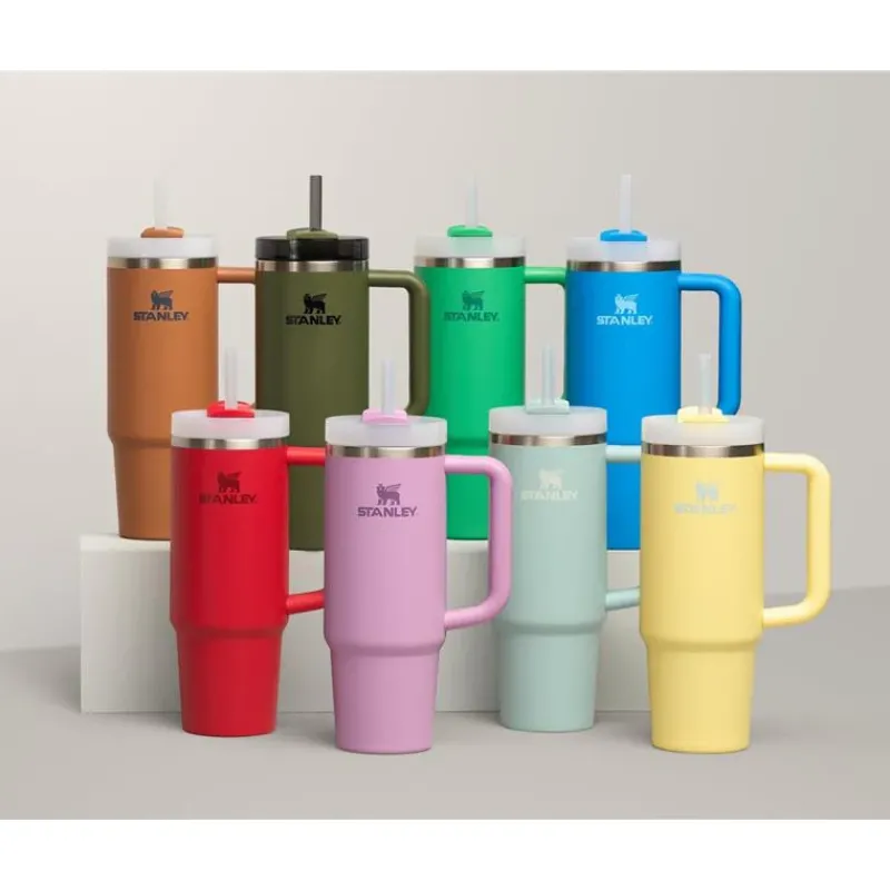 Stanley Cool Baby Products|Water Bottle*- Quencher H2.0 Tumbler with Handle and Straw 30 Oz